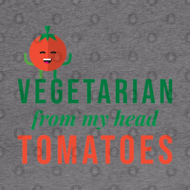 Vegetarian from my head tomatoes by ElenaDanilo